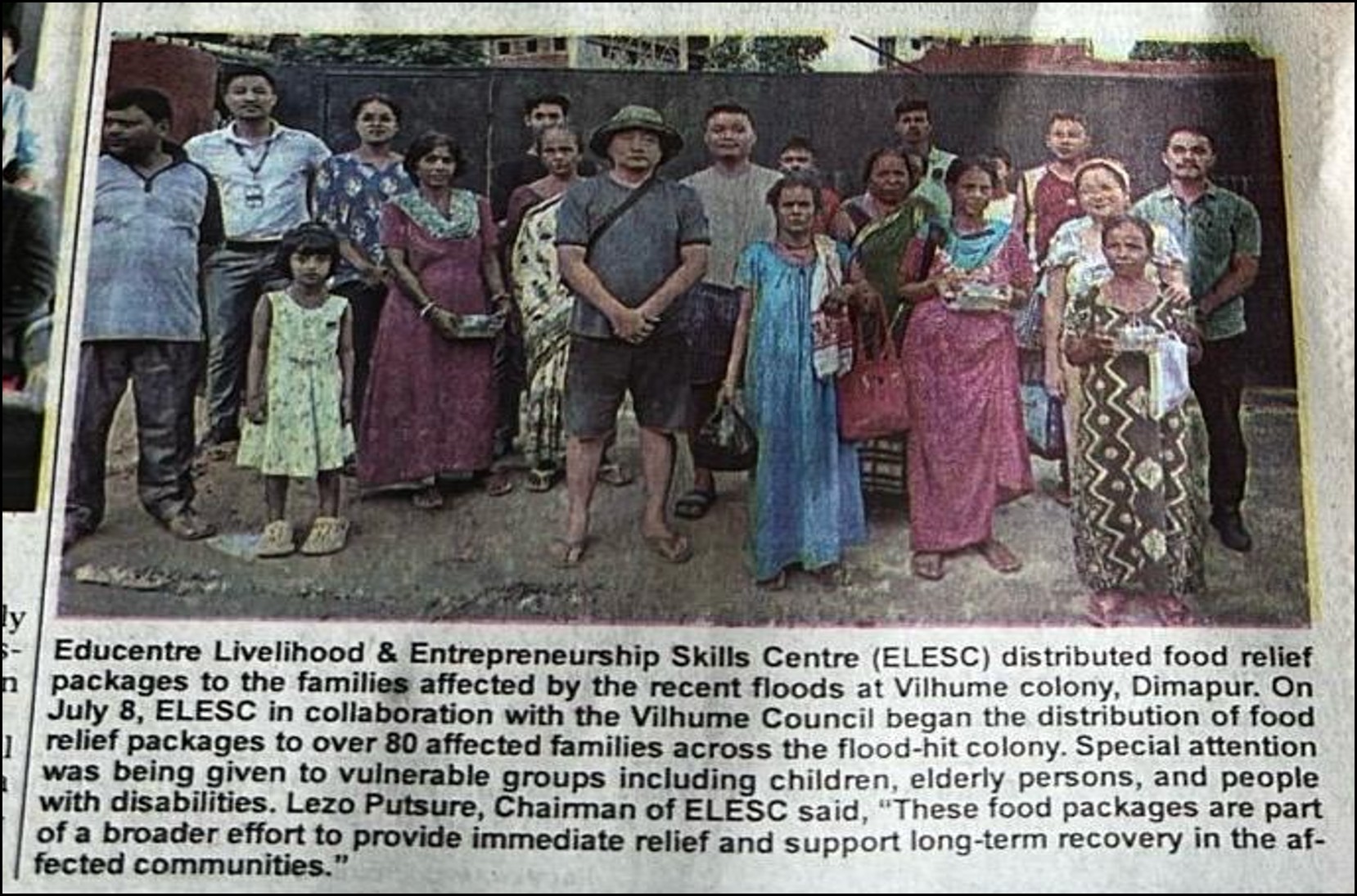 Flood Relief Support