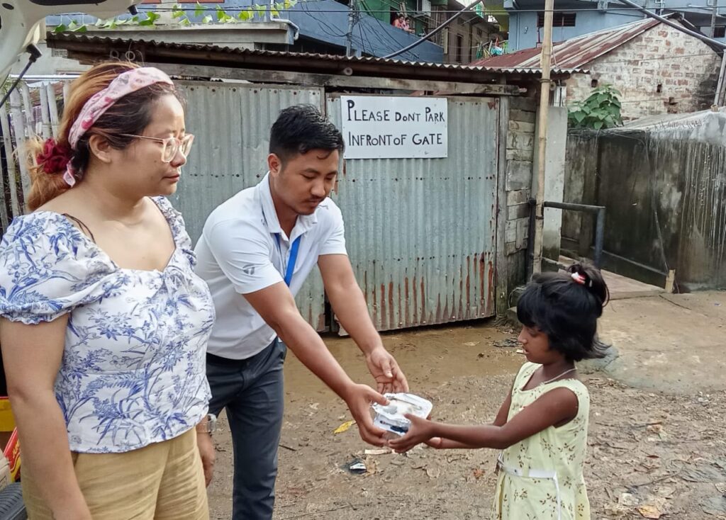 Flood Relief Support – Vilhume Colony, Dimapur