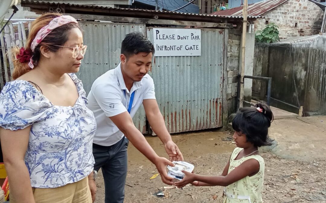 Flood Relief Support – Vilhume Colony, Dimapur